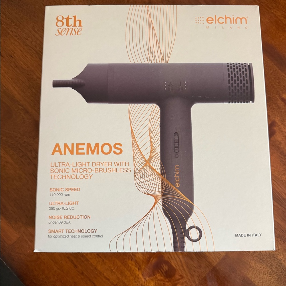 Anemos Ultra-Light Hair Dryer - Black